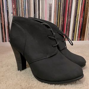 Black booties